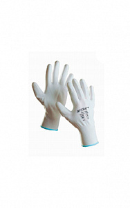 Перчатки нейлоновые с полиуретановым покрытием
